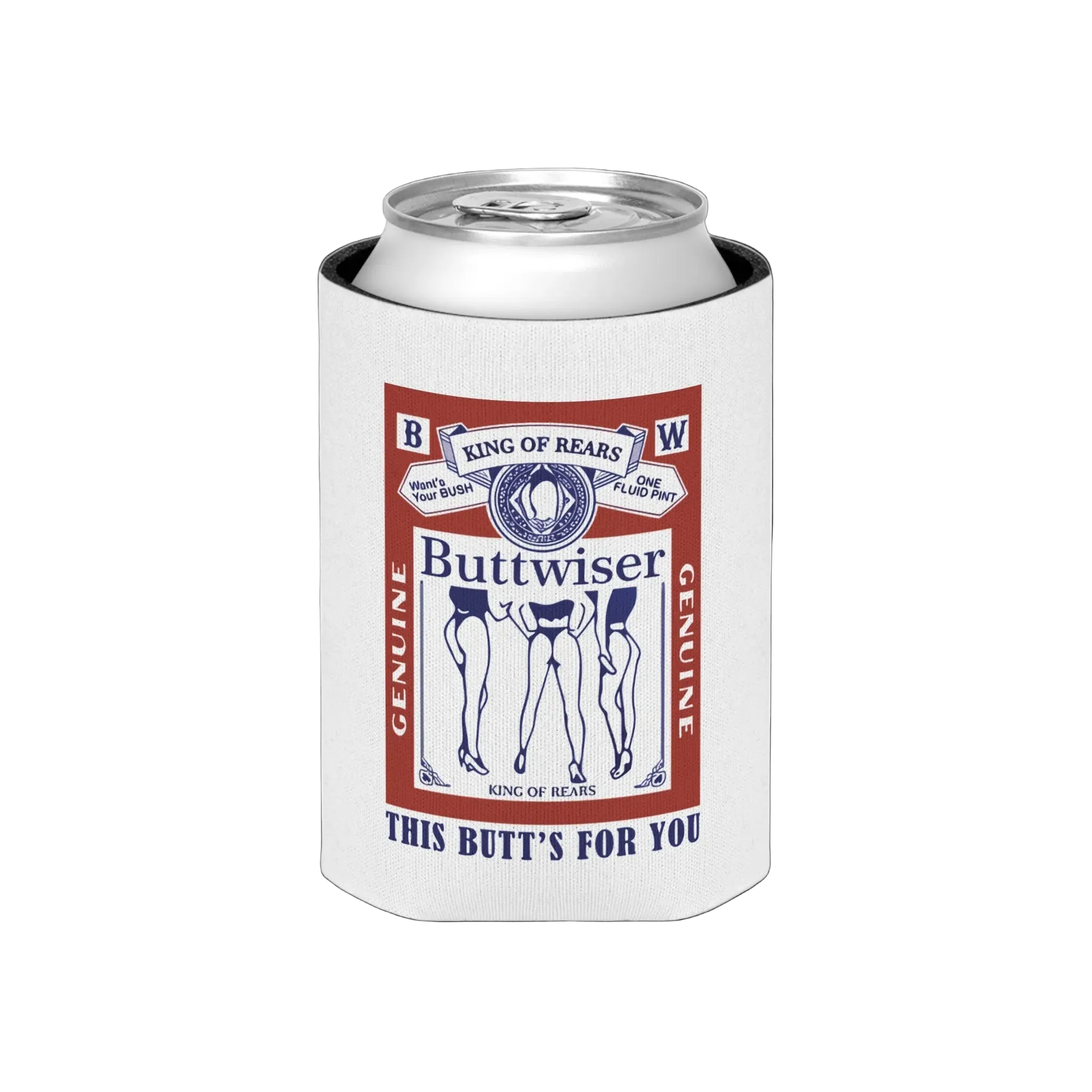 buttwiser beer cozie